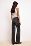 Siyah More Sustainable YUMUŞACIK Tencel Karışımlı Yüksek Bel Wide Leg Jeans TWOSS26JE00134 - 5