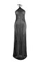 Siyah Triko Maxi Transparan Plaj Elbisesi TBESS25EL00150 - 5
