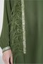 SIMPLE STRIP DETAILED FEATHERED DOUBLE PANTSET 30201 - 4