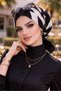 الأسود والأبيض نمط كروس الهيكل