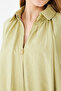 Women's pleated jacket zippered oversize women's poncho - 6