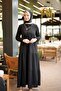 Tesettür Sehra Long Dress Black