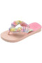 Pink Girl's Slippers Fluffy - 5