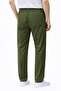 Men's Khaki Linen Mixed Relaxed Fit Trousers Comfortable Cut - 7