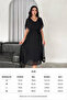 Women's Sashes Midi Length Chiffon Dress Nbk4116 - 2