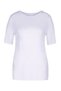Women's Relax Fit, Stylish Design Short Sleeve Top T-Shirt with Slit Detail on the Back - K9 241 - 3