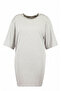 Plus Size Oversize T-Shirt Comfortable Fit, Casual Stylish Mini Dress K8 241 - 3