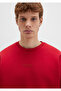 Red Sweatshirt with Jeans Detail 0S10586-70464 - 5