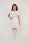 23Rd April Show Outfit Girls Colorful Polka Dot Piece Skirt Angel Printed T-Shirt Set - 6