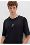 M0612189 Pro Logo Printed T-Shirt Men's T-Shirt Black - 3