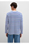 Striped T-Shirt Loose Fit / Loose Relaxed Fit 0612857-70907 - 6