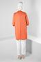 SATIN TUNIC WITH FLOWER ACCESSORY 43515 - 3
