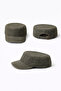 Khaki Military Hat – Washable Unisex Castro Army Cap Model - 2