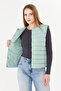 Women's vest snap closure padded vest - 5