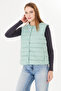 Women's vest snap closure padded vest