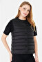 Women's vest snap closure padded vest - 2