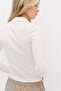 Ribbed collared top - 4