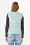 Women's vest snap closure padded vest - 7