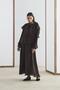 Shawl Collar Shirt Skirt Set Bitter Brown - 4
