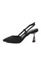Black Glittery Women's Special Occasion Evening Dress Shoes 459158 Z - 4