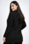 Women's Basket Knit Tunic Cardigan with Pockets - 4