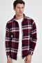 Men's Slim Fit slim fit checkered winter lumberjack shirt - 8
