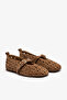 Taku Sigaro Suede Leather Women's Perforated Ballet Flats - 4