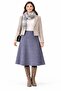 Fish Back Patterned Winter Skirt (B25-00196)