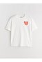 Black Printed Girls' T-Shirt (S6)