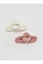 Women's Plush Buckle Set of 2 (S6)