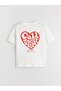 Black Printed Girls' T-Shirt (S6) - 4