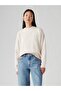 Everyday Women's Off-White Crewneck Sweatshirt A5942-0036 - 7