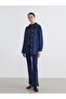 Indigo Shirt Collar Women's Jean Jacket (S6) - 2