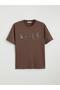 Crew Neck Printed Oversized Women's T-Shirt (S6) - 5