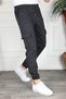 Anthracite Cargo Pocket Sweatpants