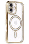 iPhone 16 Plus Case Joke Glitter Magneticsafe Case - Gold-(5796) - Voanfd2382-7187 - 2