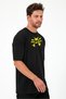 Unisex Oversized Embroidered Alakazam Anime Character Design 100% Cotton Piece T-Shirt - 2