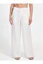 Wide leg linen pants