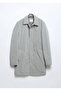 Gray Regular Fit Shirt Collar Casual Woven Overcoat - 7