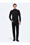 Black Woven Slim Fit Velvet Casual Cotton Blended Pants