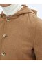 Hazelnut Plain Modern Fit Wool Blend Jacket - 5
