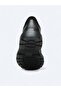 Black Leather Sneakers - 4