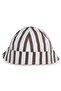 Basic Striped Fedora Hat for Boys 2-5 Years Old - White