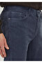Blue Plain Woven Slim Fit Velvet Casual Cotton Blended Pants - 3