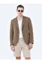Mink Plain Modern Fit Jacket
