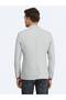 Gray Plain Modern Fit Jacket - 7
