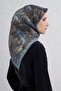 Floral Print Pure Silk Twill Scarf 9409D 37 - 3
