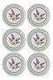 Provence Lavender Serving Plate Set of 6 26 cm Prc04 - 2