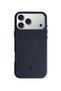 Bexocase iPhone 17 Pro Max Grey Leather Case with Magsafe Feature