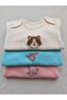 Baby Bodysuit. 3-Piece Bodysuit. Embroidery Detail, Ages 3-18